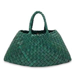 Dragon Diffusion Santa Croce Green Bag